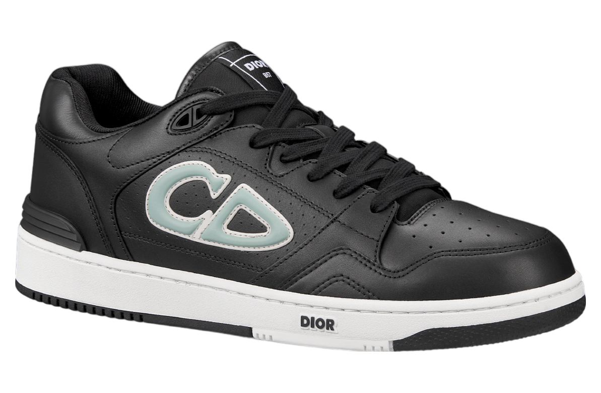 Dior x Stone Island B57 Low Black / Light Green Smooth Calfskin