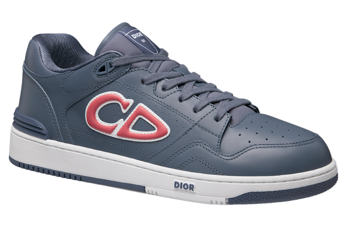 Dior x Stone Island B57 Low Blue / Red Smooth Calfskin