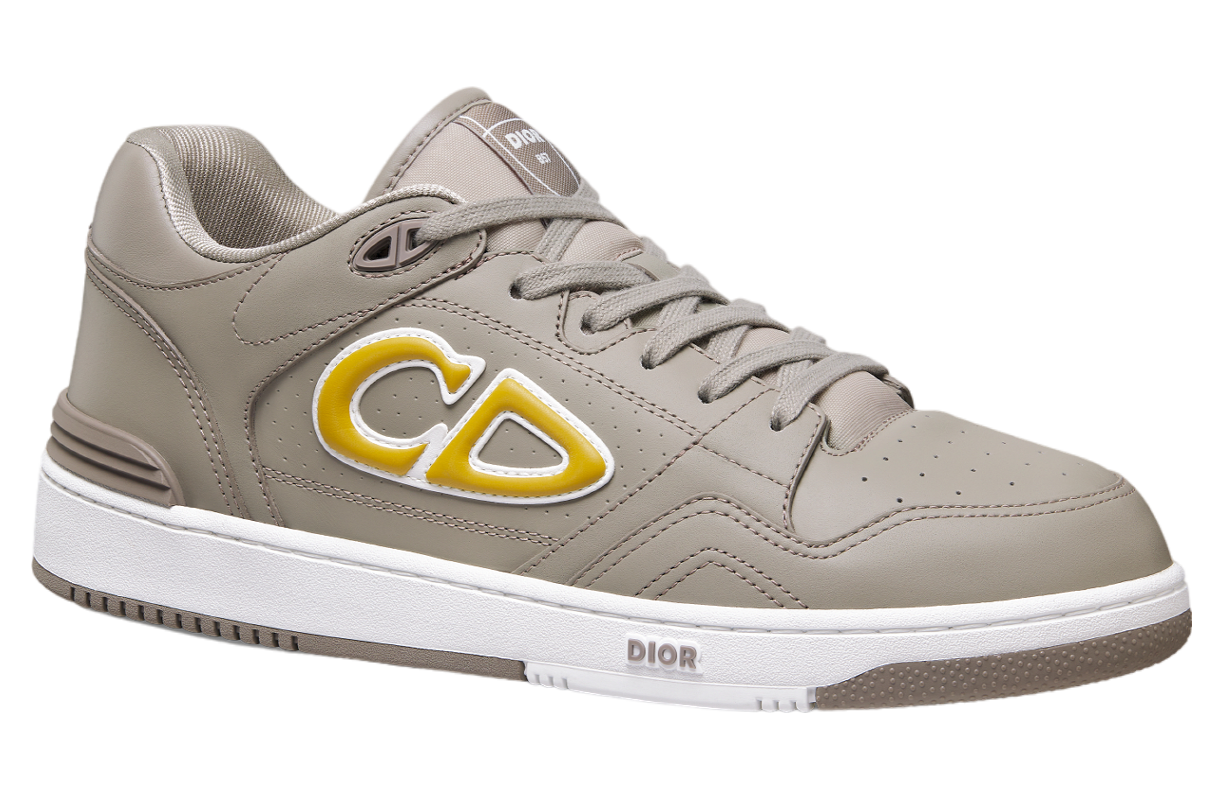 Dior x Stone Island B57 Low Gray / Yellow Smooth Calfskin