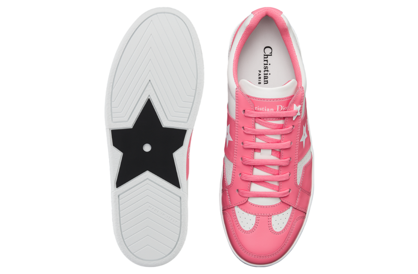 Dioriviera Dior Star WMNS White / Candy Pink Calfskin