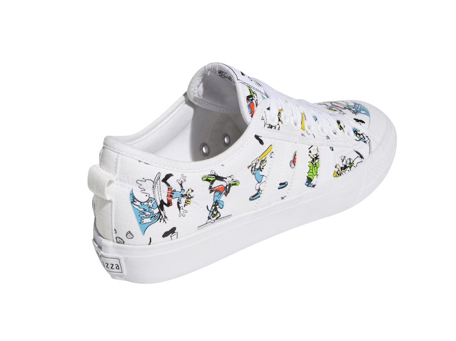 Disney X adidas Nizza Low Goofy White - Jul 2020 - FW9590