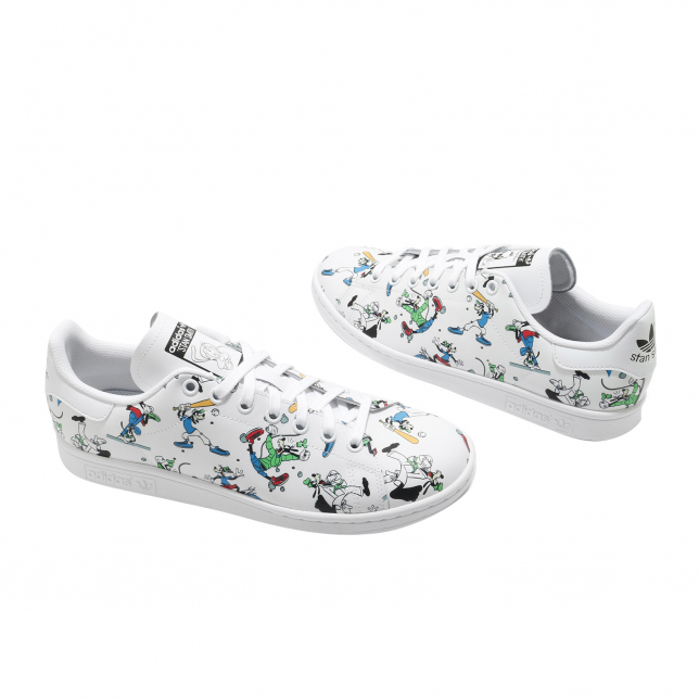 Disney x adidas Stan Smith Goofy White Black FZ0061