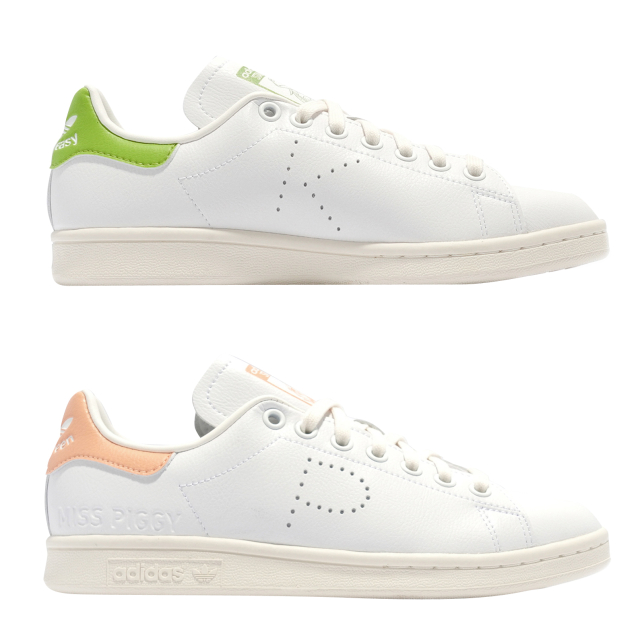 Disney x adidas Stan Smith Miss Piggy Kermit