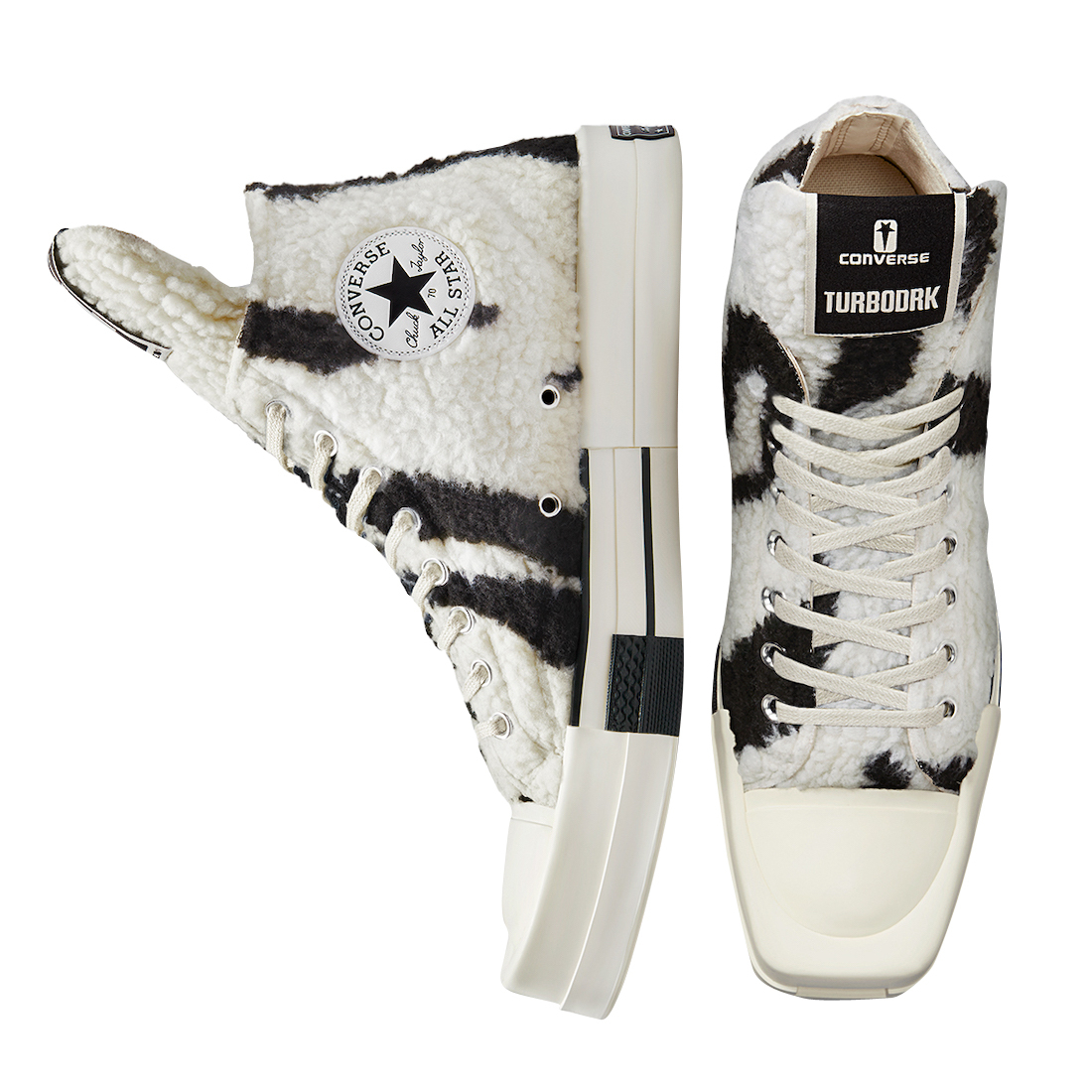 DRKSHDW TURBODRK x Converse Chuck 70 Lily White