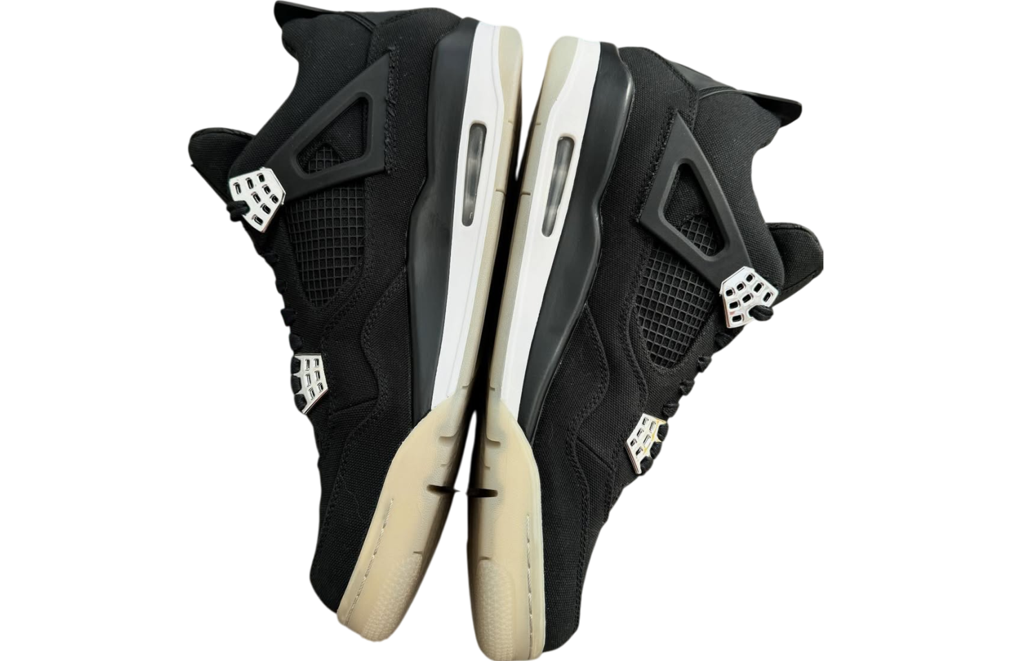 Eminem x Carhartt x Air Jordan 4 Black / Metallic Silver