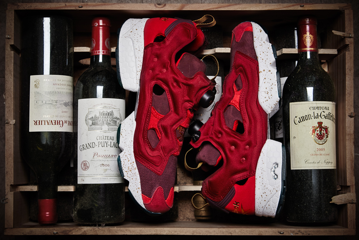 END x Reebok Insta Pump Fury - Claret V61399