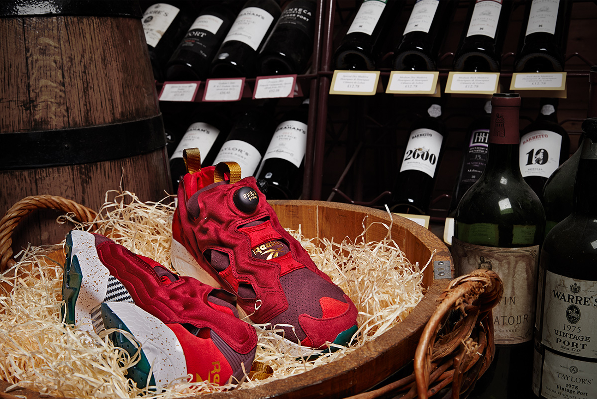 END x Reebok Insta Pump Fury - Claret