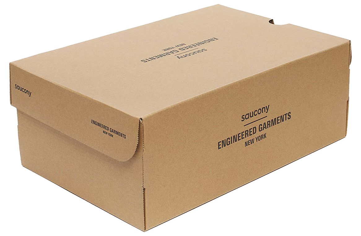 Engineered Garments X Saucony Shadow Original Wingtip Black