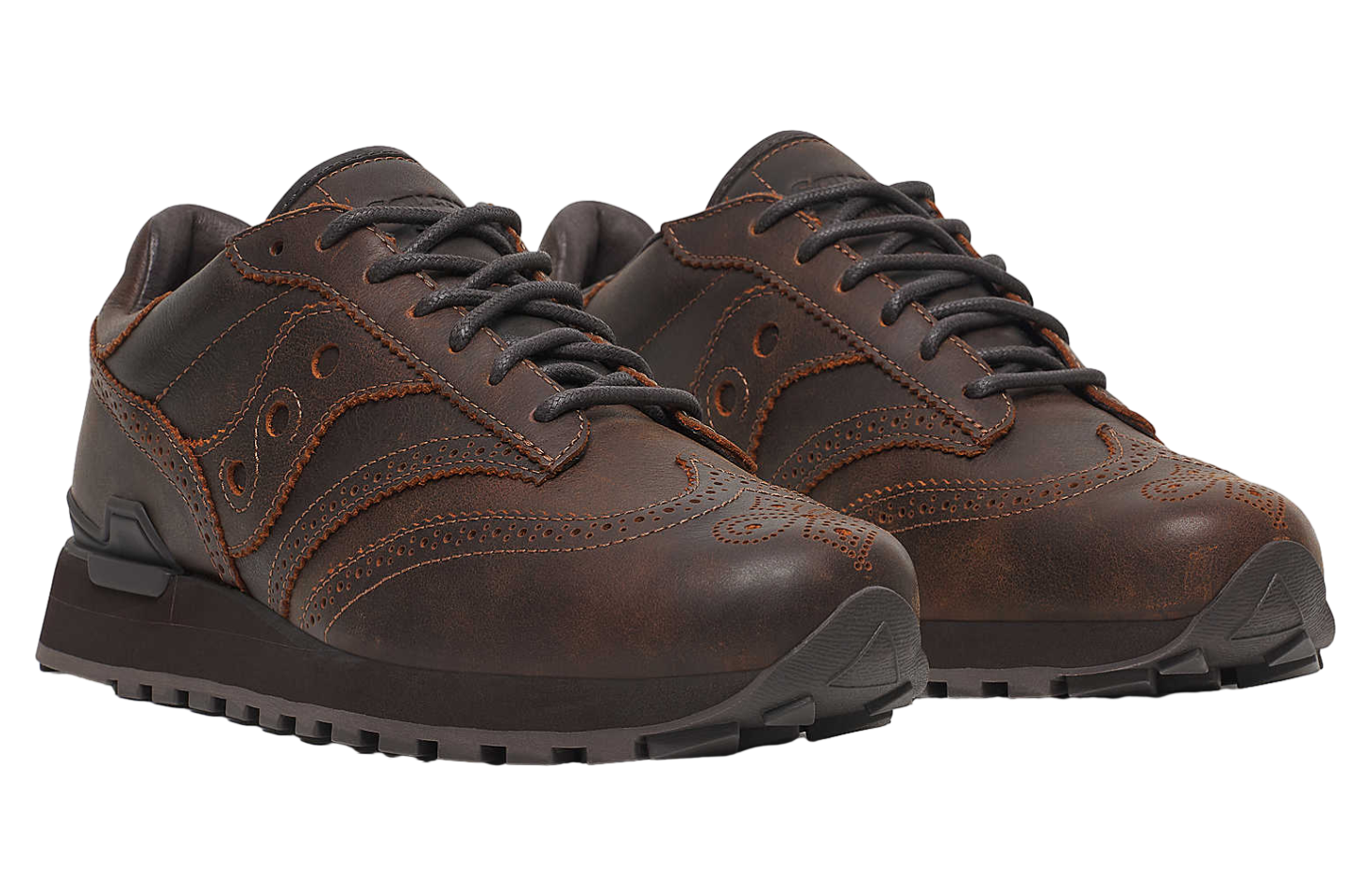 Engineered Garments X Saucony Shadow Original Wingtip Brown