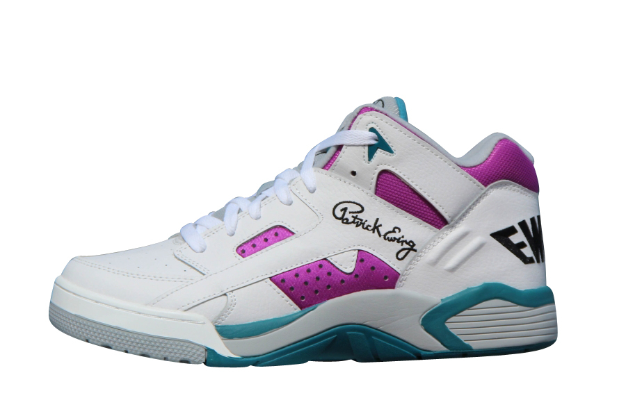 Ewing Athletics Wrap - White / Biscay / Hollyhock