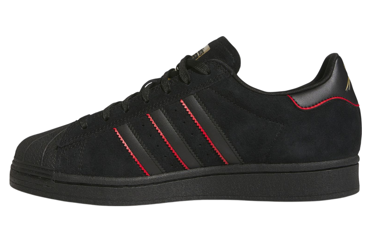 Felipe Gustavo X Adidas Superstar Adv Core Black/better Scarlet