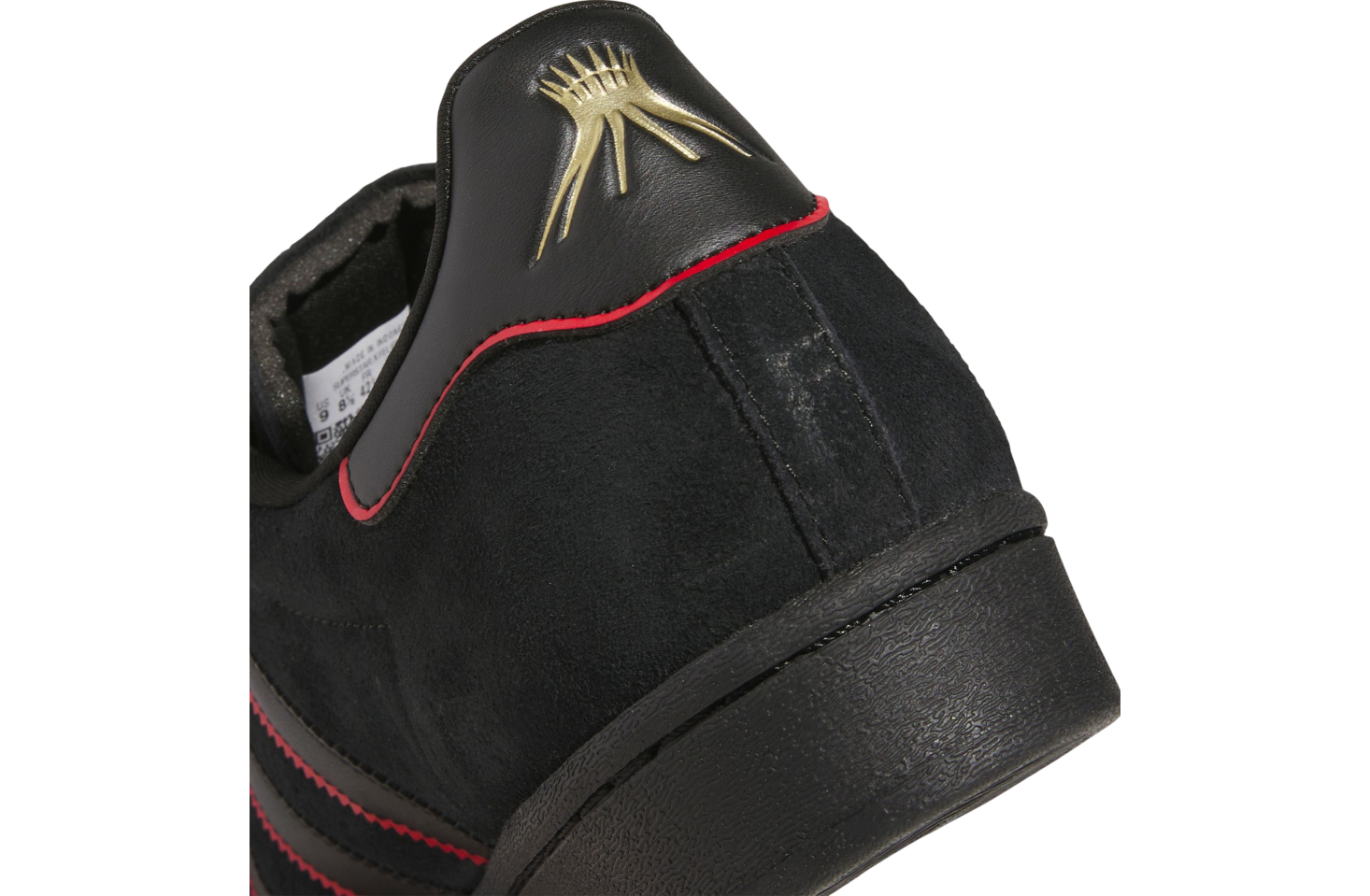 Felipe Gustavo X Adidas Superstar Adv Core Black/better Scarlet