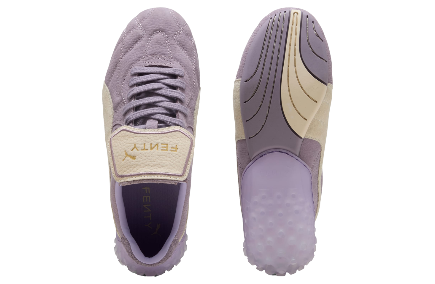 Fenty X Puma Avanti Leather And Suede Wmns Pale Plum / Alpine Snow