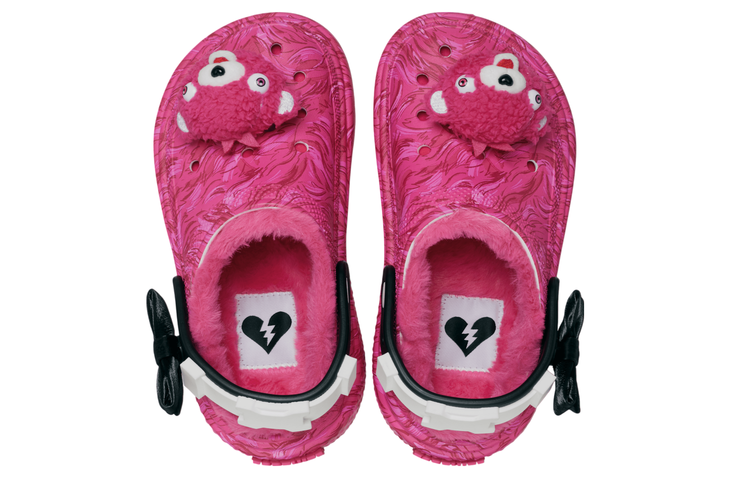 Fortnite X Crocs Stomp Lined Clog Cuddle Team Leader Pink Multi