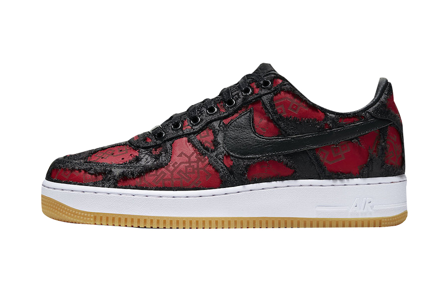 Fragment X Clot X Nike Air Force 1 Low Black Silk