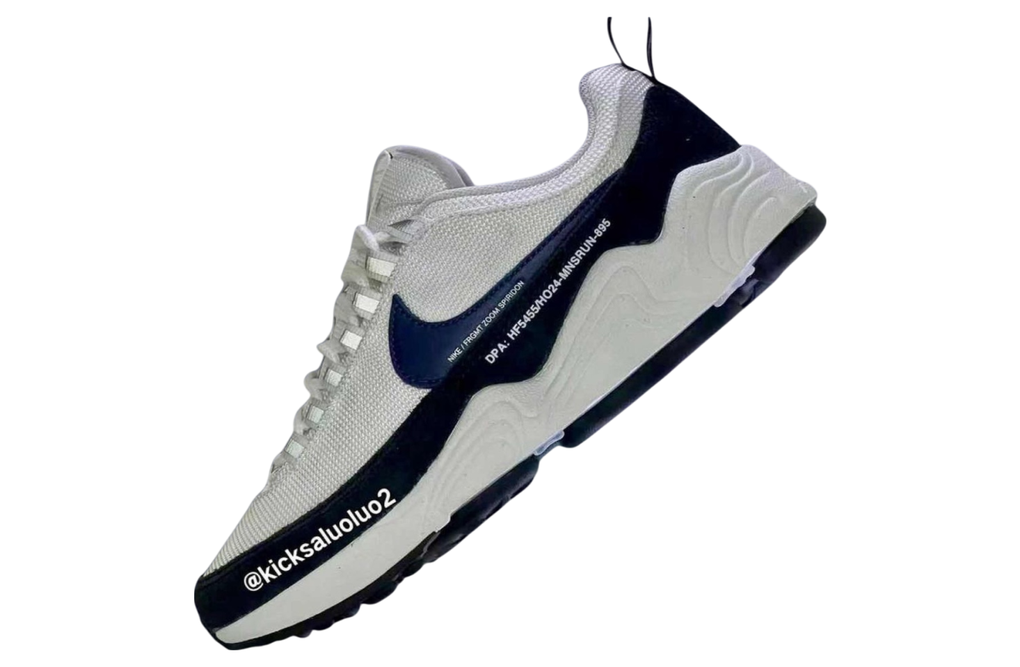 Fragment x Nike Air Zoom Spiridon White / Blue