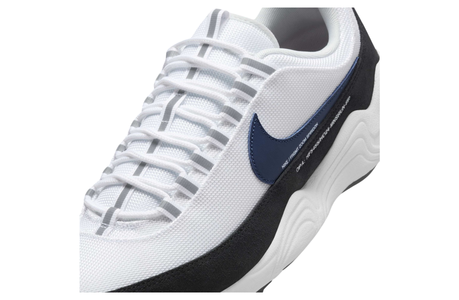 Fragment x Nike Air Zoom Spiridon White / Blue Void