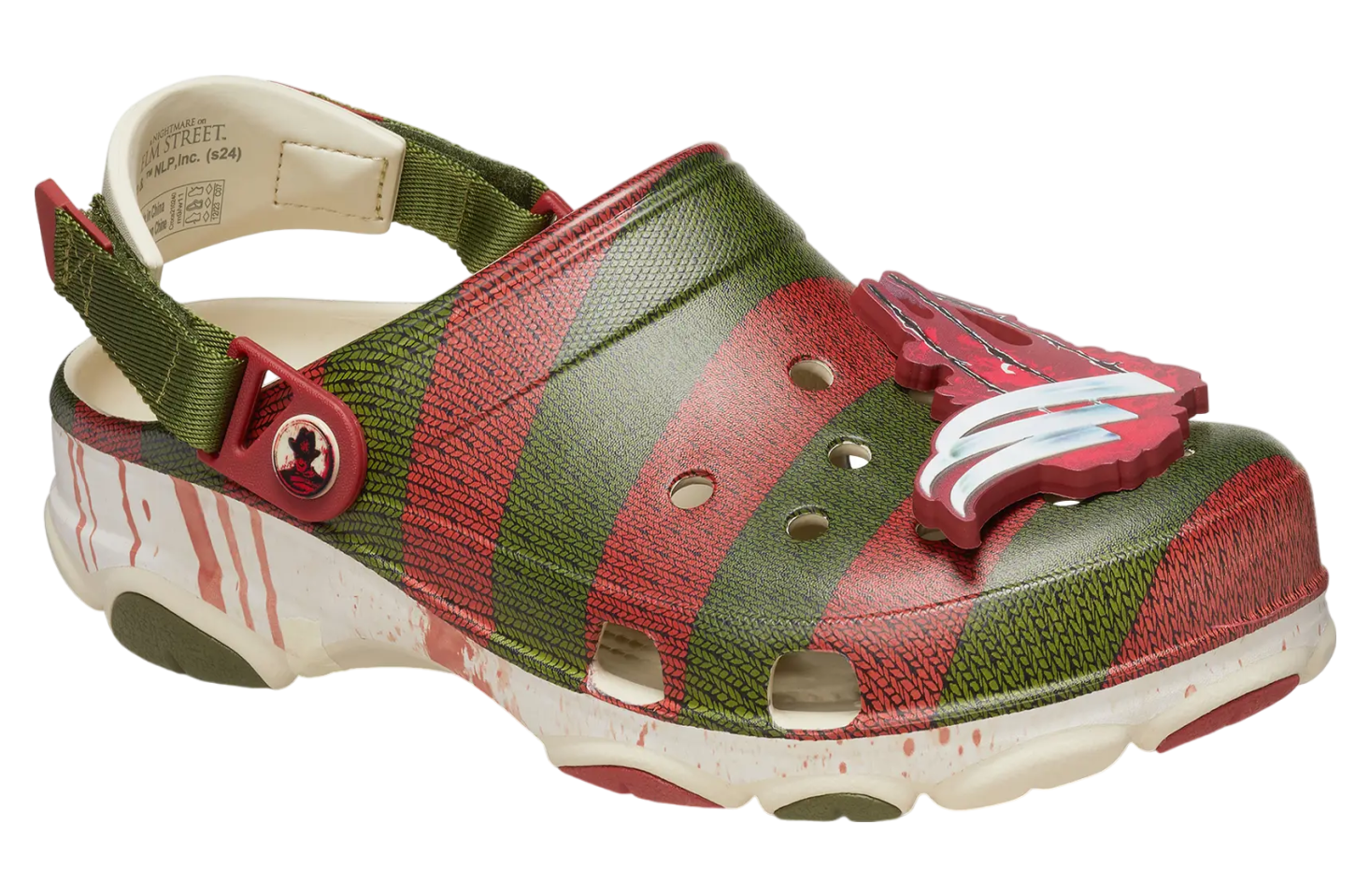 Freddy Kreuger x Crocs All Terrain Clog