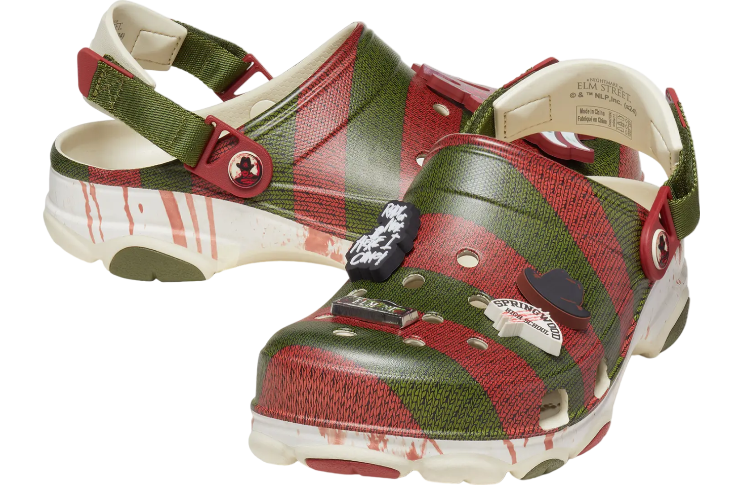 Freddy Kreuger x Crocs All Terrain Clog