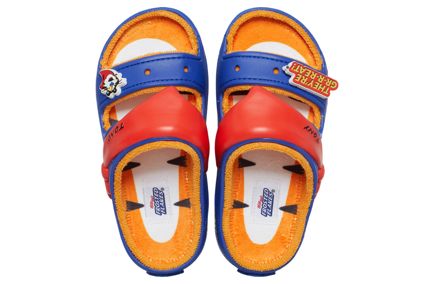 Frosted Flakes X Crocs Cozzzy Sandal Blue Multi