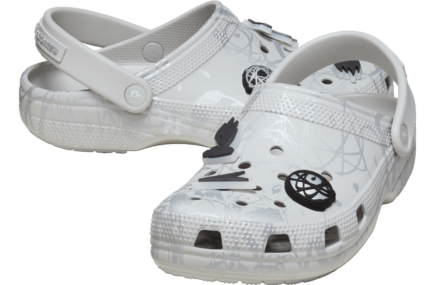 Futura Laboratories X Crocs Classic Clog Pearl