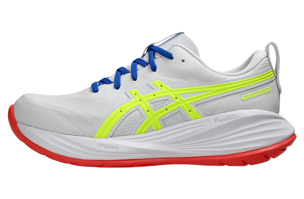 Gel-Cumulus 27 Asics Track Club White / Safety Yellow