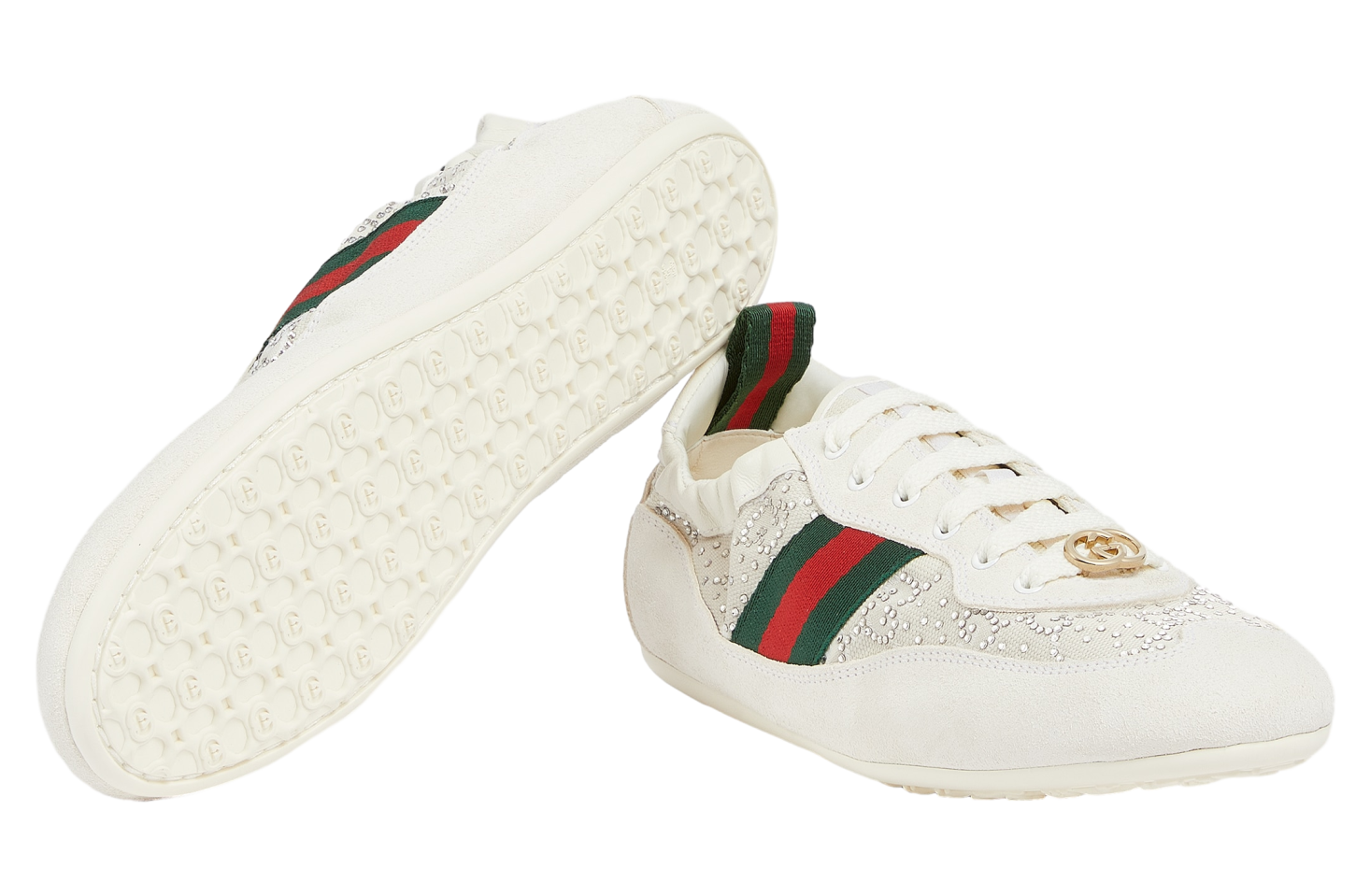 GG Crystal Gucci Shift WMNS Off White Mesh