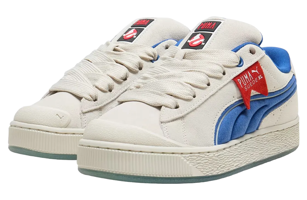 Ghostbusters x Puma Suede XL Stay Puft Marshmallow