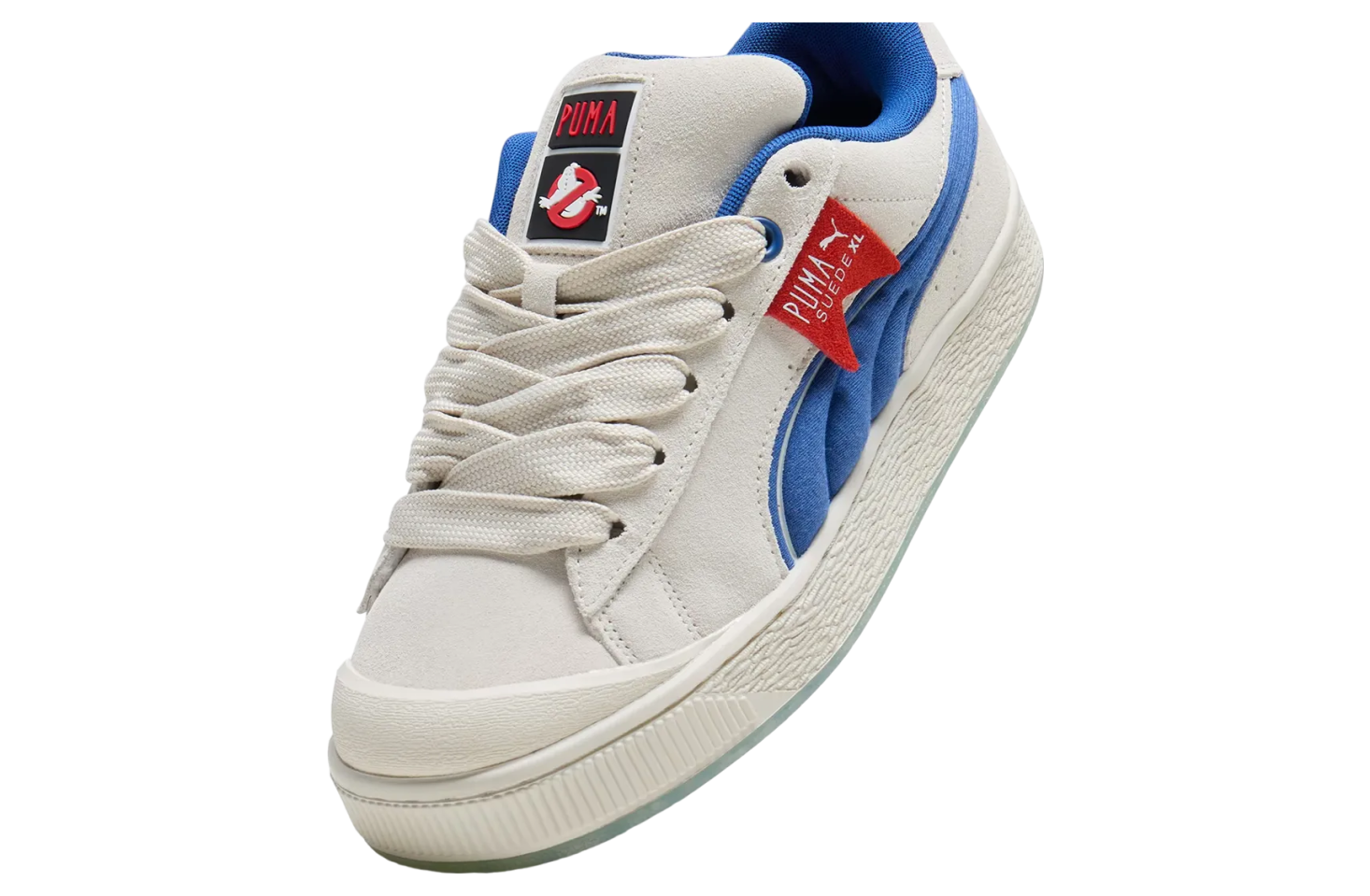 Ghostbusters x Puma Suede XL Stay Puft Marshmallow