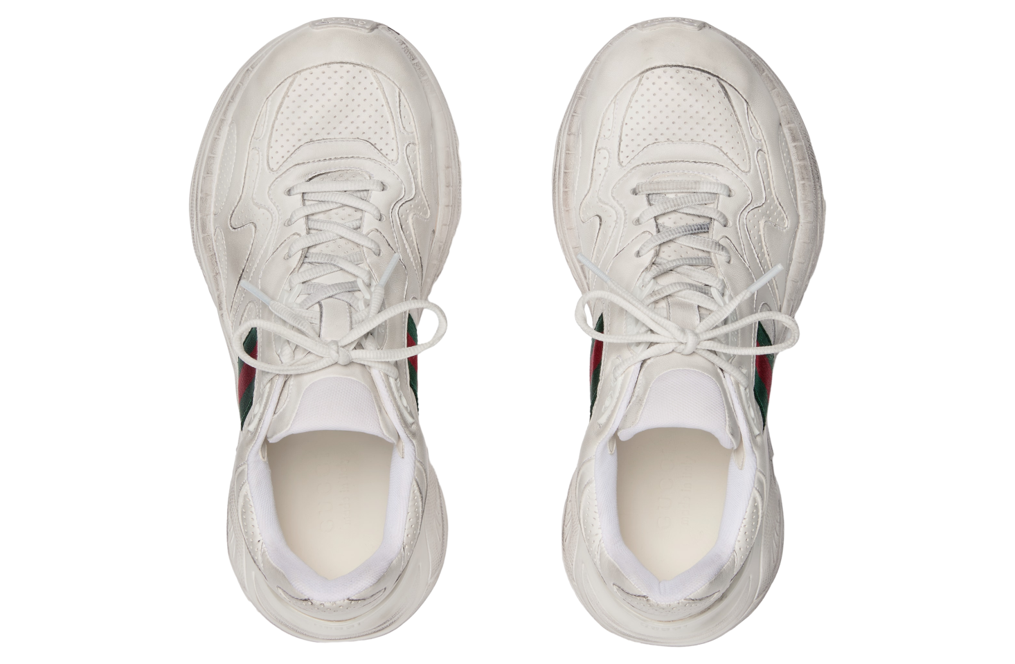 Gucci 2.0 White Leather