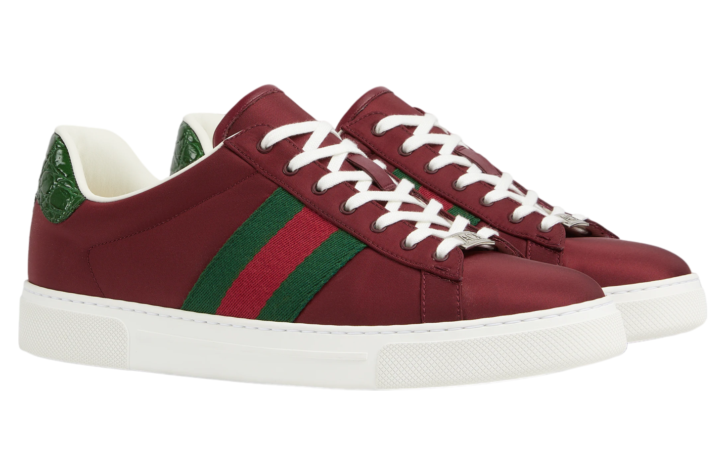 Gucci Ace Rosso Ancora Red Nylon