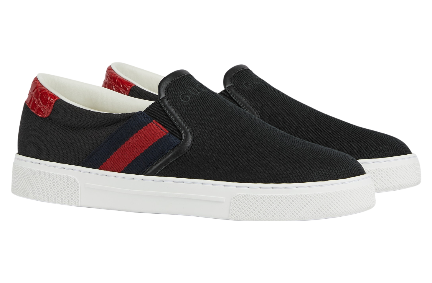 Gucci Ace Slip-on Black Canvas
