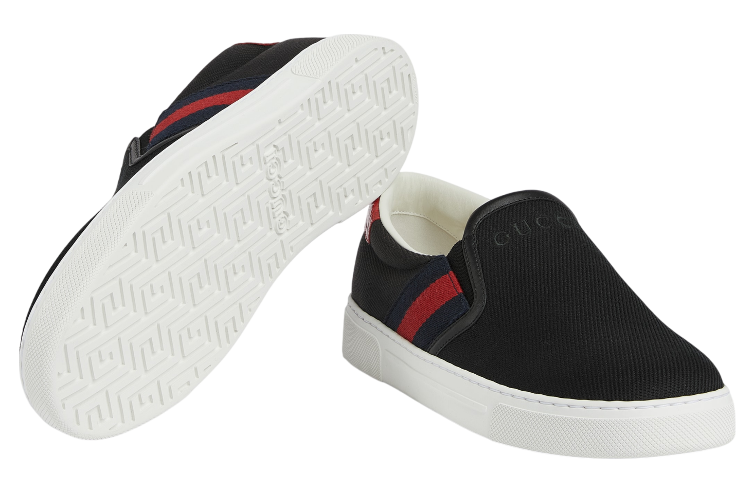Gucci Ace Slip-on Black Canvas