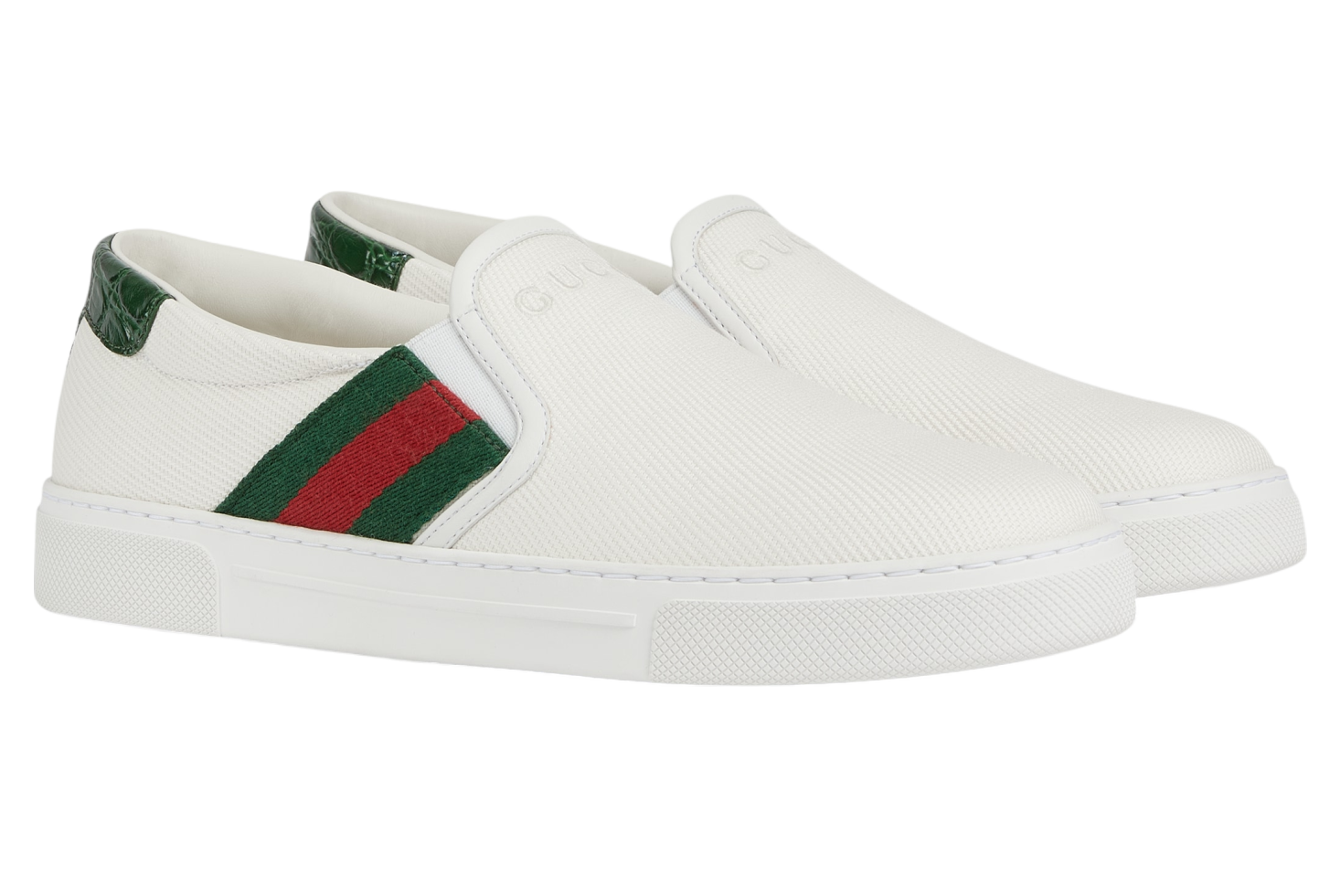Gucci Ace Slip-on White Canvas