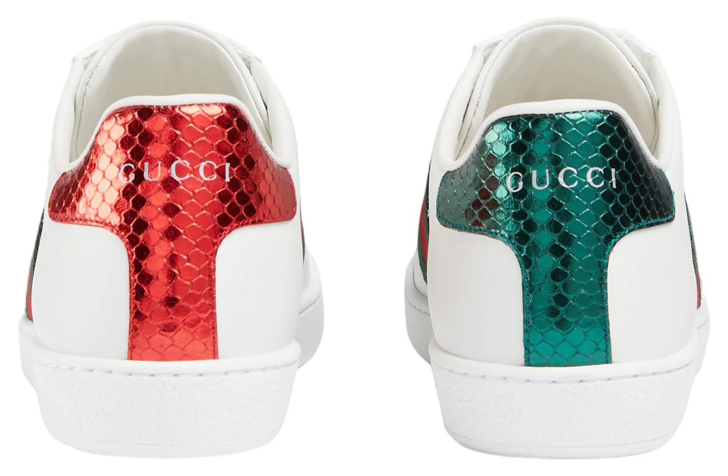 Gucci Ace With Bee WMNS White Leather