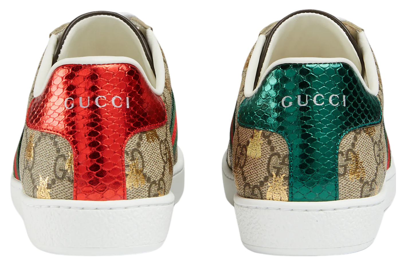 Gucci Ace With Bees WMNS Beige / Ebony Gg Supreme