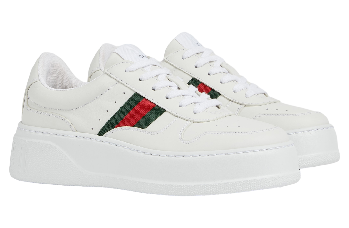 Gucci Chunky WMNS White Leather