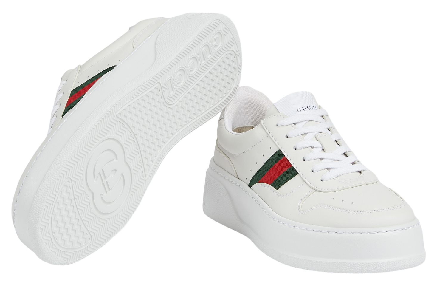 Gucci Chunky WMNS White Leather