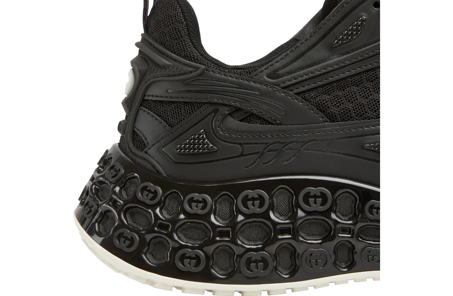 Gucci Cub3d Trainer Black Demetra / Mesh