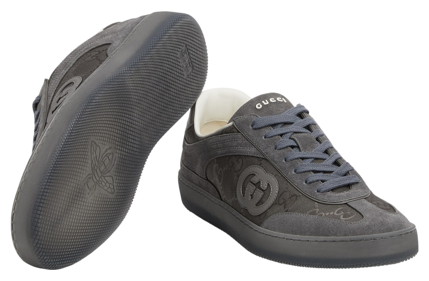 Gucci G75 Grey Suede