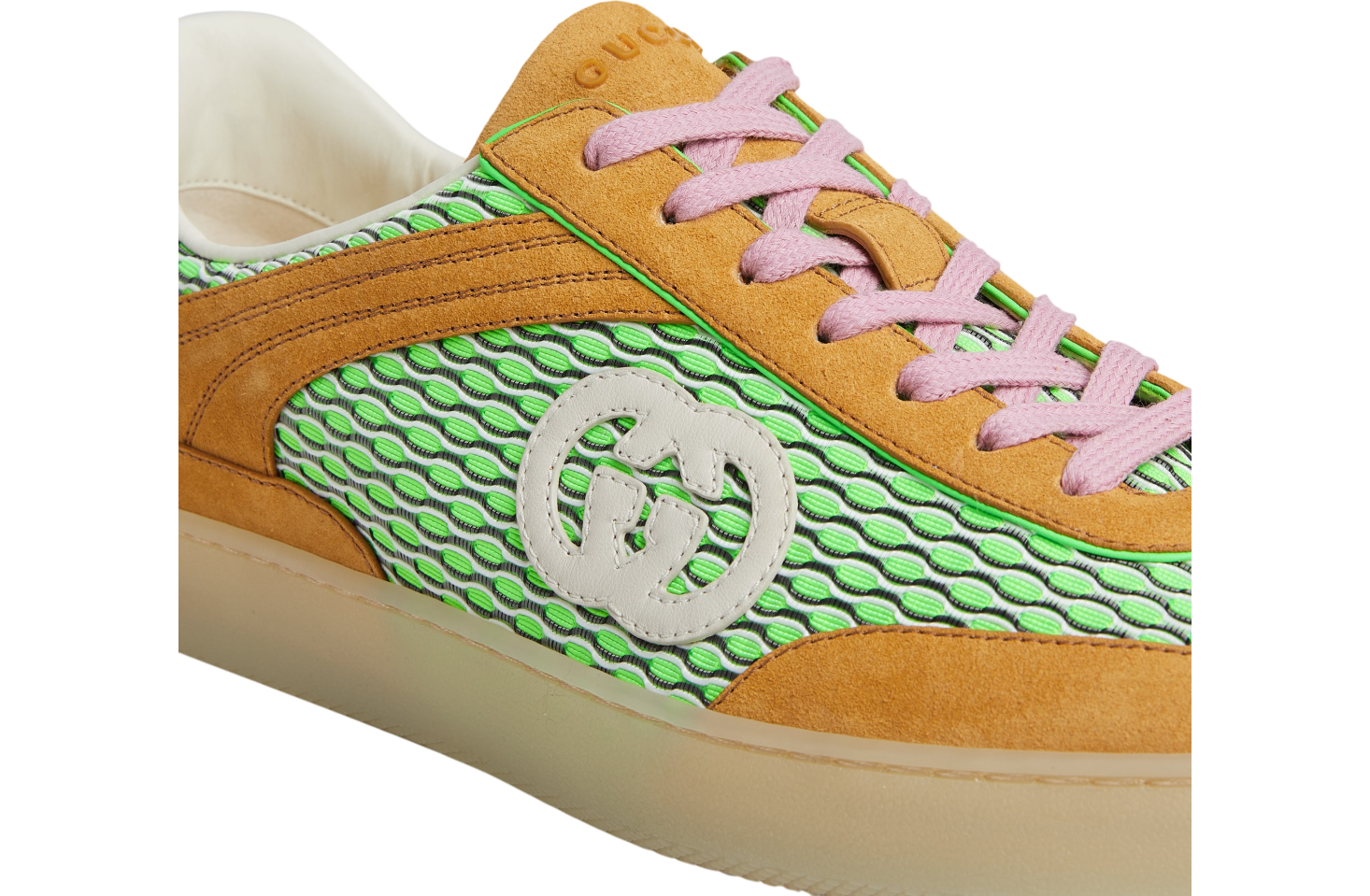 Gucci G75 Multicolor Mesh / Suede