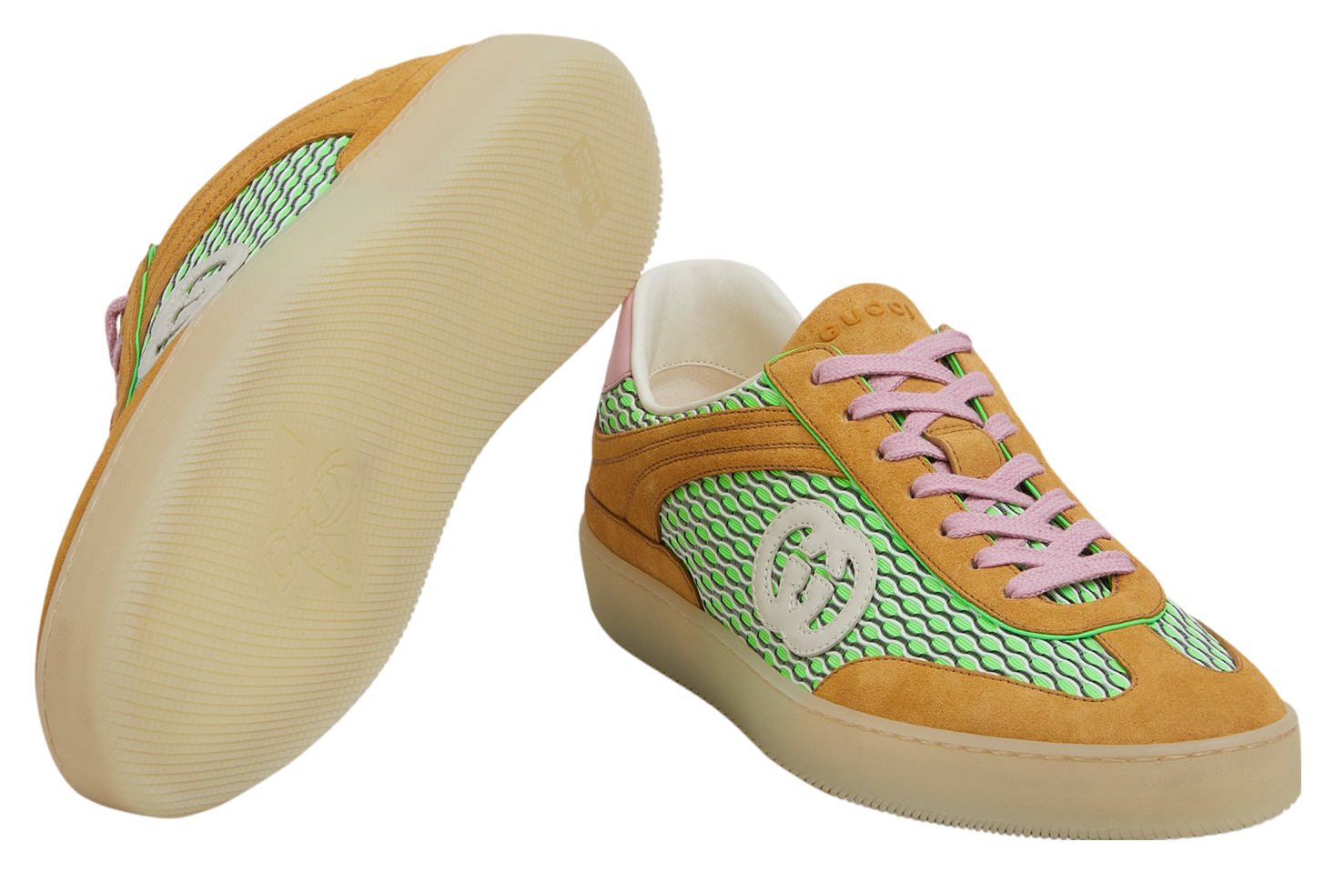 Gucci G75 Multicolor Mesh / Suede