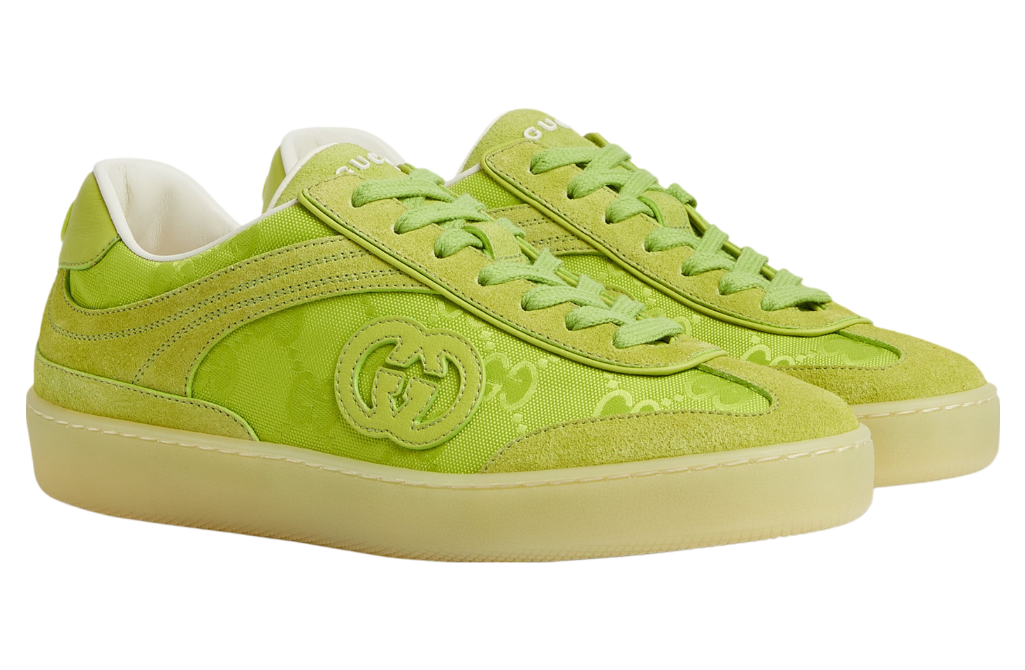 Gucci G75 WMNS Acid Green Suede