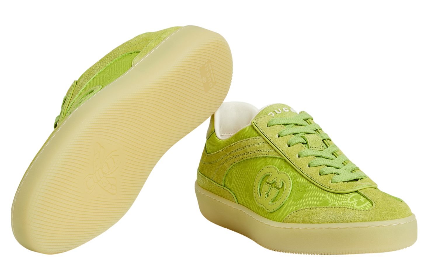Gucci G75 WMNS Acid Green Suede