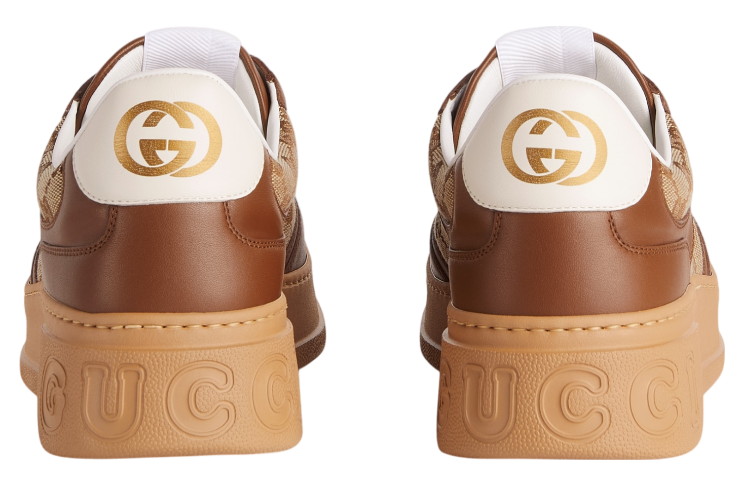 Gucci GG Brown Leather / Canvas