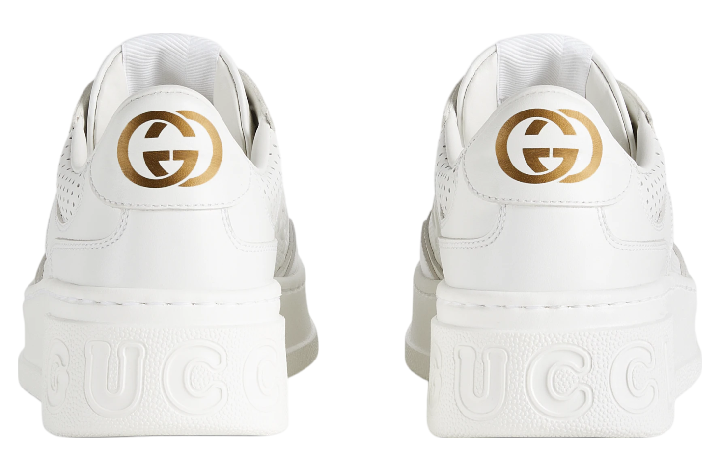 Gucci GG Embossed Sneaker WMNS White Leather