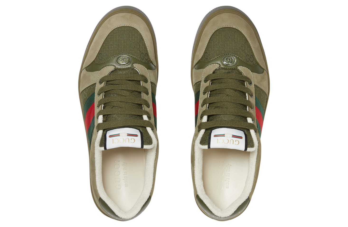 Gucci GG Screener Green Gg Canvas