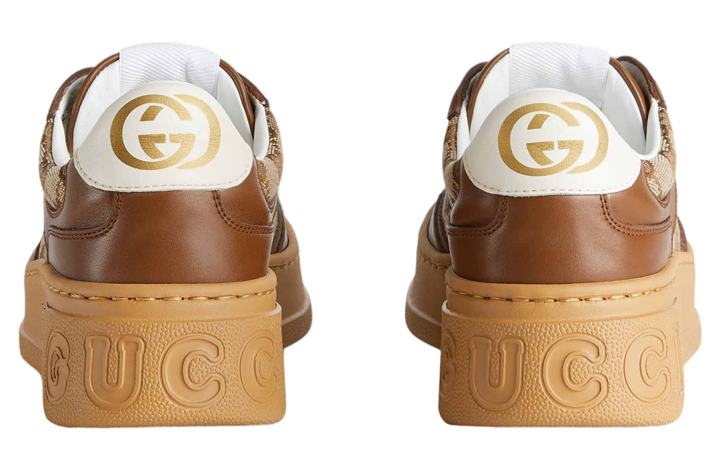 Gucci GG Sneaker WMNS Brown Leather / Canvas