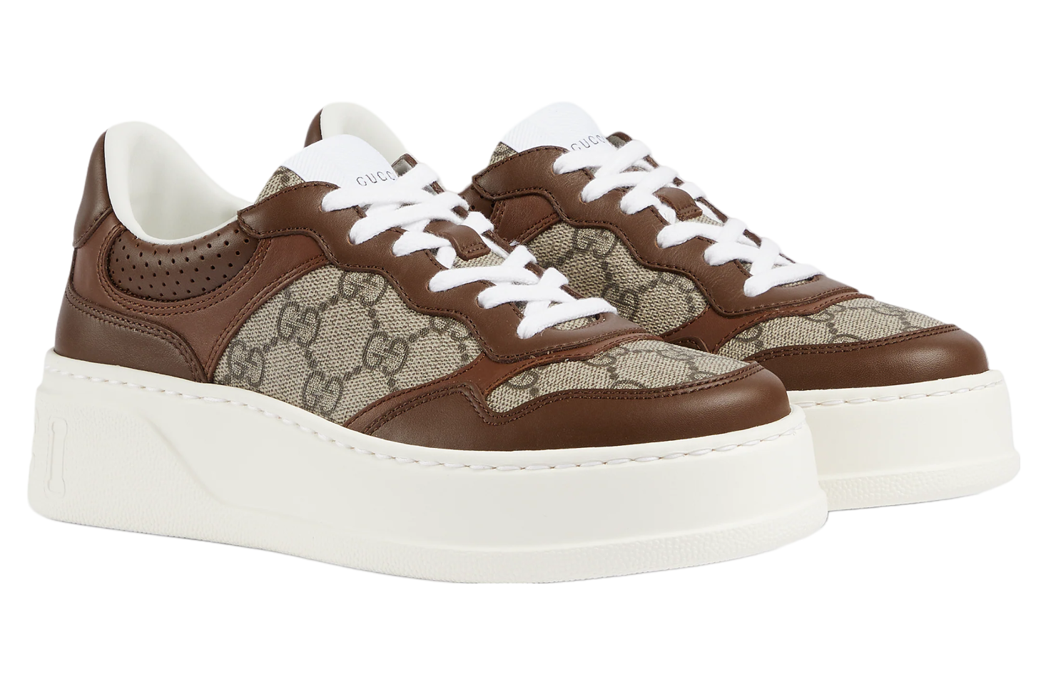 Gucci GG Sneaker WMNS Light Brown Leather