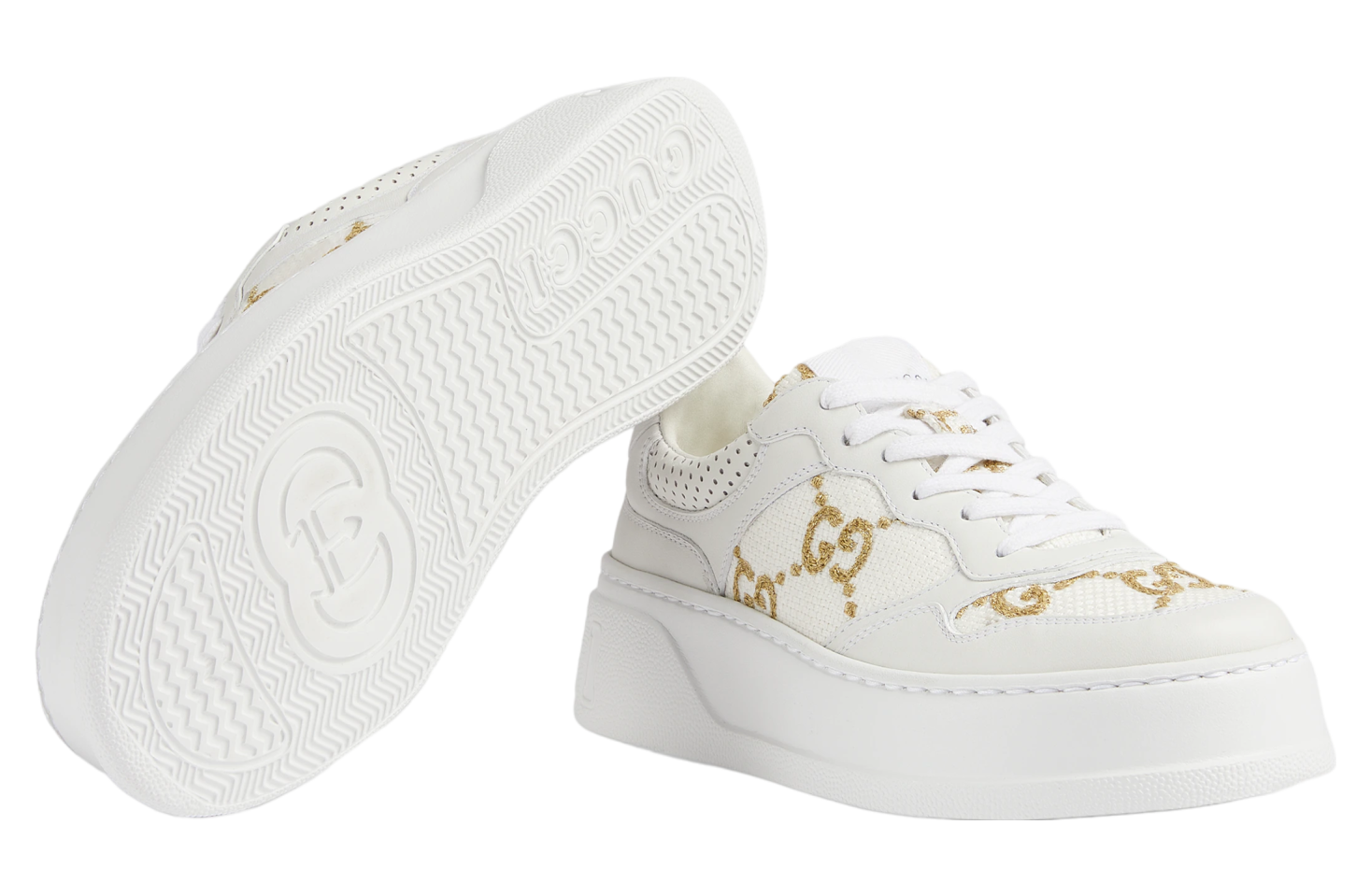 Gucci GG Sneaker WMNS White Leather